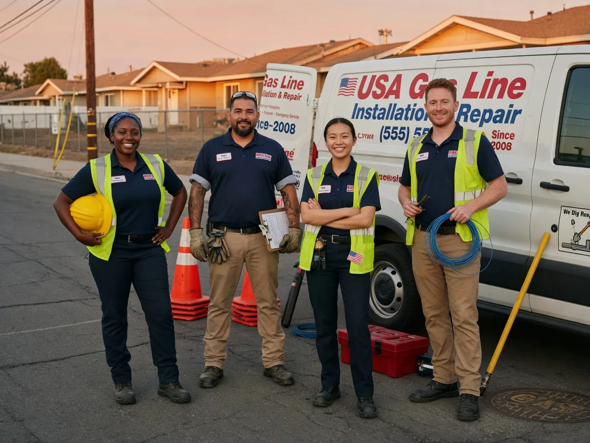 Gas Line Installation company in Rex, NC